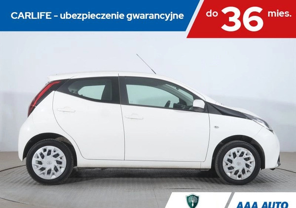 Toyota Aygo cena 42000 przebieg: 73394, rok produkcji 2021 z Tłuszcz małe 172